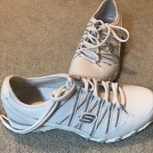 White and silver sketchers